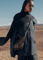 Cyme Tote Nano - Textured Ebony