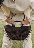 Cyme Mini - Raffia Ebony