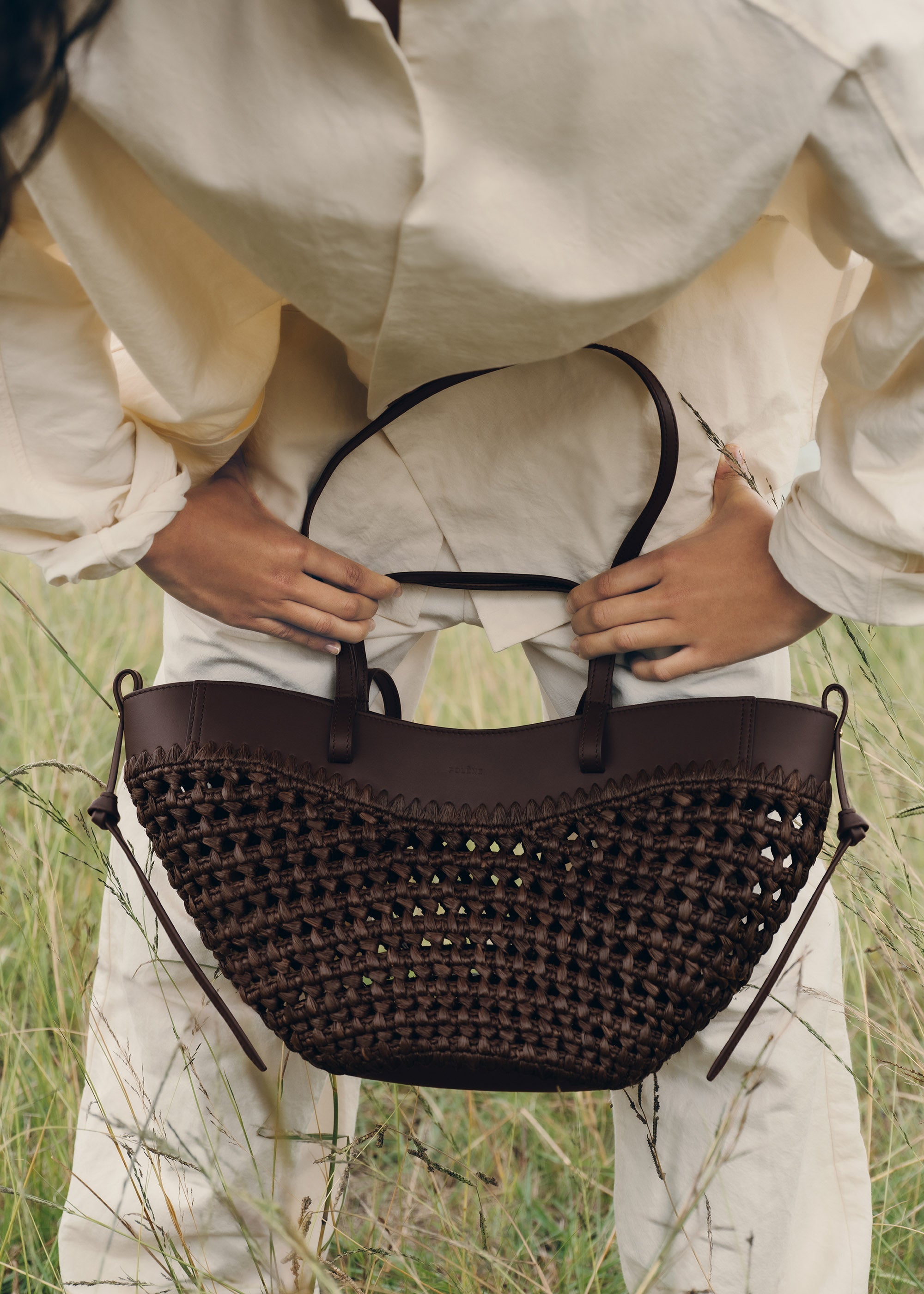 Cyme Mini - Raffia Ebony