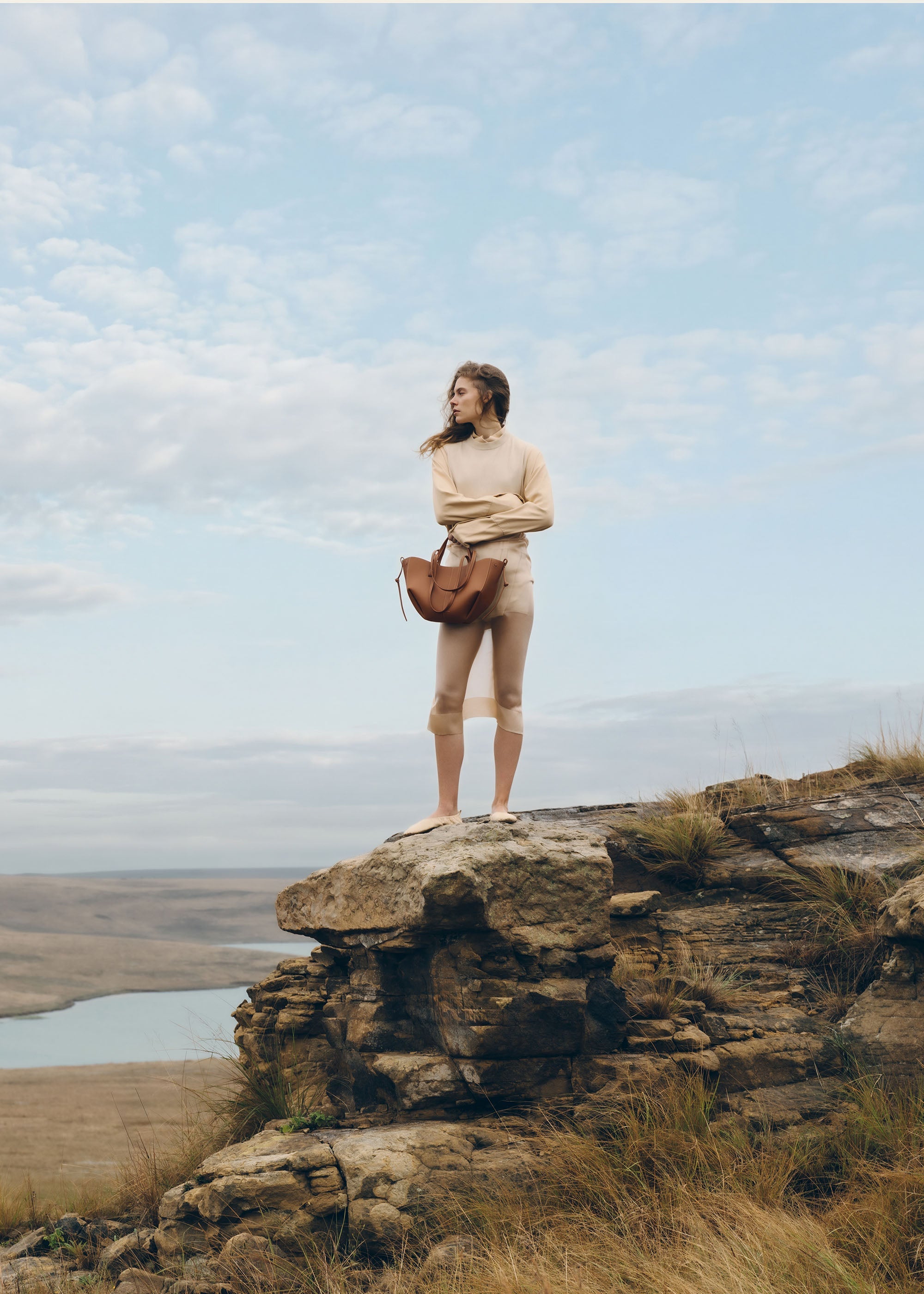 Cyme Mini - Textured Camel