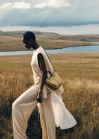 Cyme Tote Nano - Textured Smoky Olive
