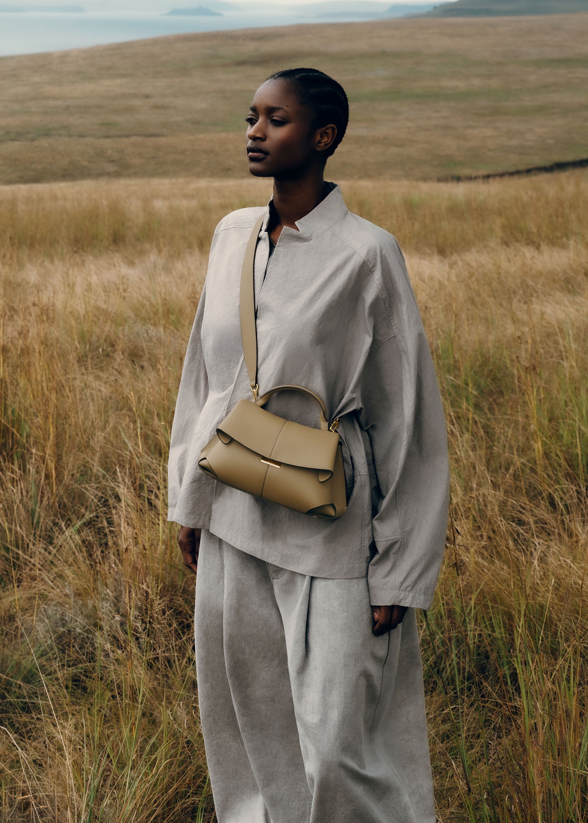 Mokki Mini - Textured Smoky Olive