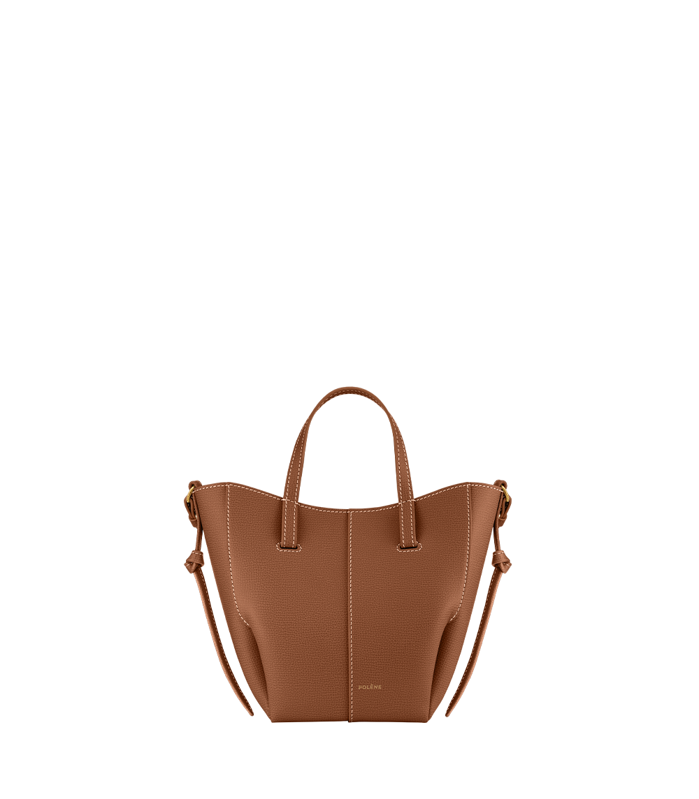 Cyme Tote Nano - Textured Camel